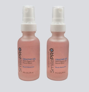 SmilePro™ Orazine Gel Mouth Moisturizer For Dry Mouth 2- pack