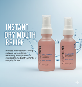 SmilePro™ Orazine Gel Mouth Moisturizer For Dry Mouth 2- pack