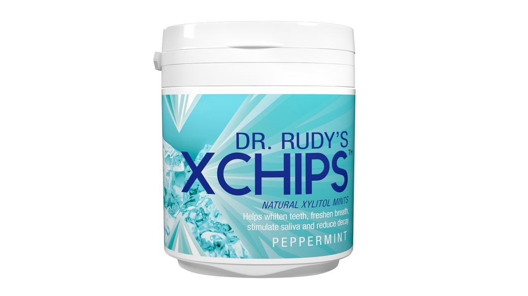Dr Rudy's Xchips with Xylitol  (Mint)