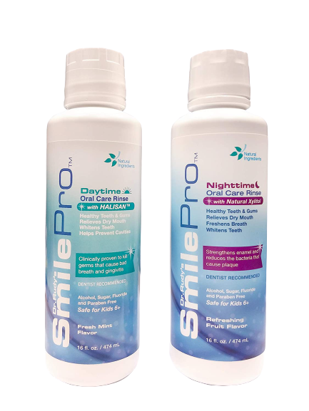 Dr Rudy's SmilePro™ 24 hour oral care mouth rinse kit